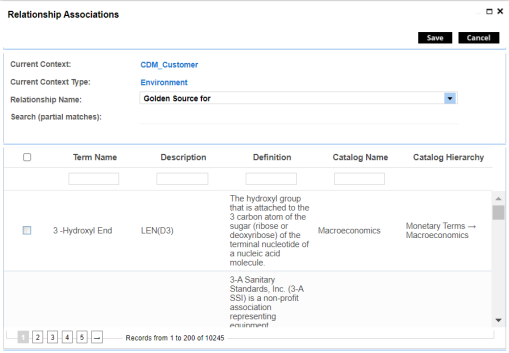 Associate Qualifier L1 Select Metadata