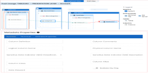 Column Lineage Graphical View