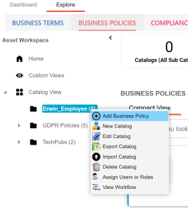 Create Business Policies
