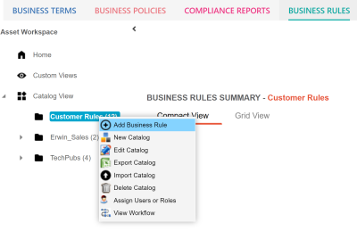 Create Business Rules