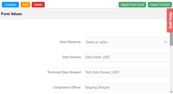 Extended Properties Imported Excel