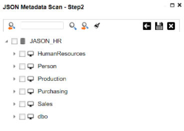 Json Metadata Scan Step 2
