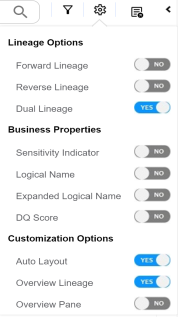 Lineage System Options