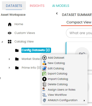 Marketplace Manage Catalogs