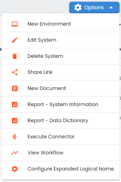 Metadata All System Options