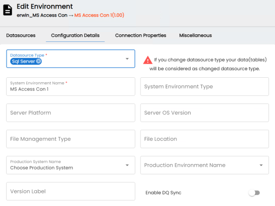 Metadata Dq Sync Enable