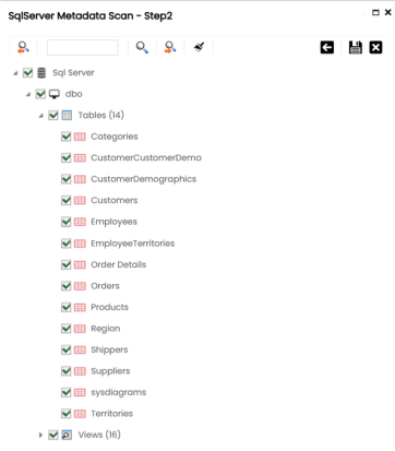 Metadata Scan Step 2