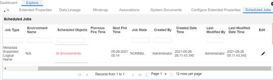 Scheduled Job Logical Name