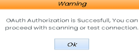 Snowflake Warning Oauth Authentication Popup