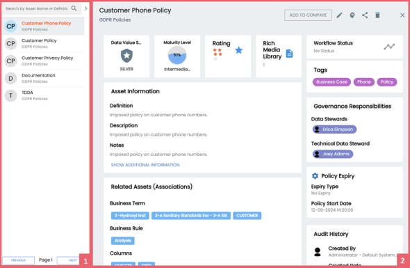 View Business Policy Ui