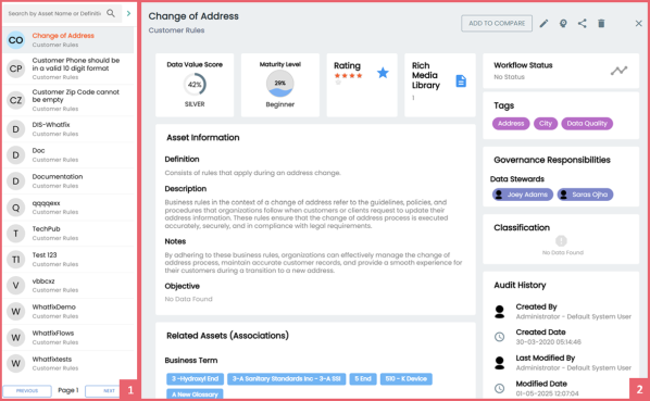 View Business Rule Ui