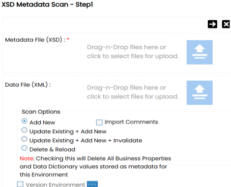 Xsd Metadata Scan Step 1