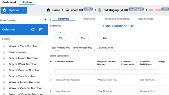 Erwinai Updatingtable Properties