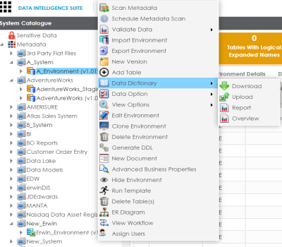 Downloading Data Dictionaries