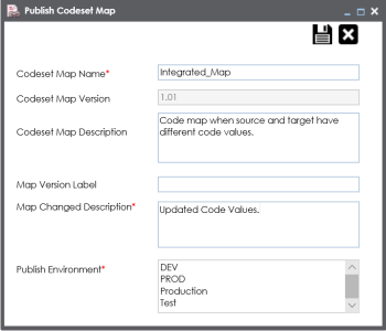 Associating Code Maps with Data Item Mappings