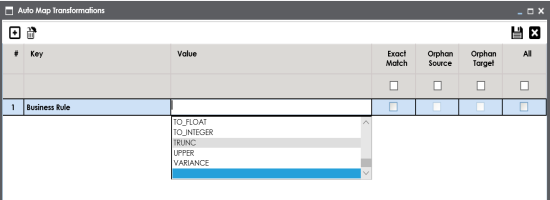 Creating Mapping Specifications Using Auto-Map