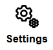 Settings icon in side menu of Quest Data Modeler app