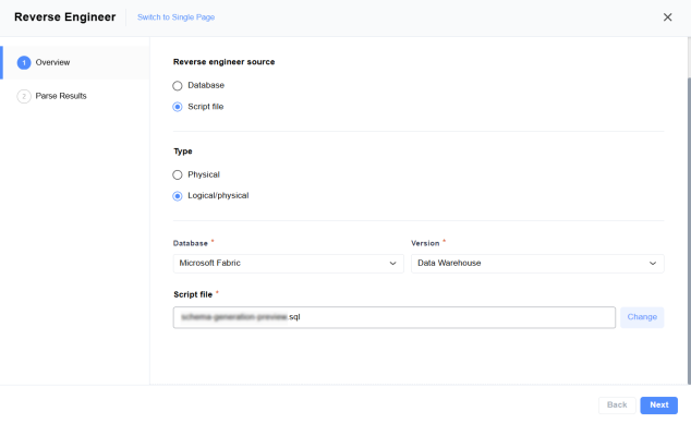 Reverse engineering overview page