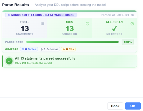 RES Script Parsing Result