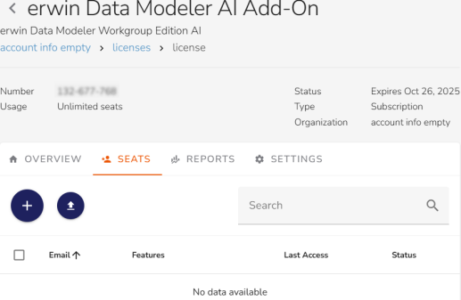 Ai License Page