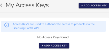 Ai My Access Key Page