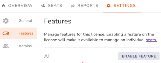 Ai Settings Tab Features
