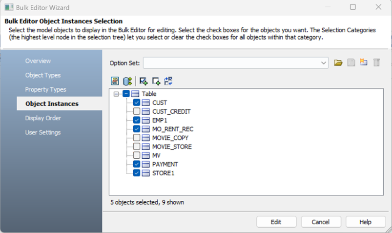 Object Instances