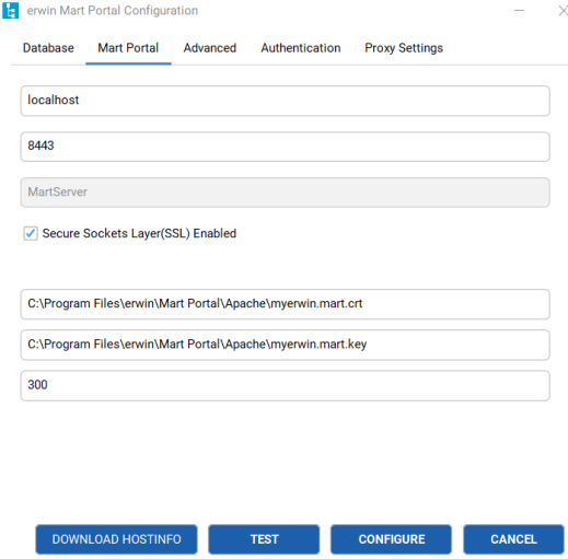 Cliconfigscreen Advanced