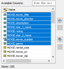 Cassandra Advanced Denorm Available Column List