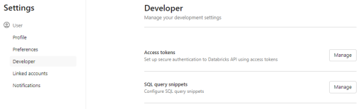 Databricks Unity Catalog Token Generate