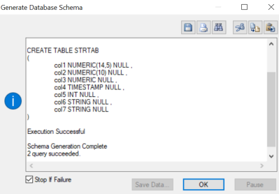 Fe Alterscript Genrate Schema