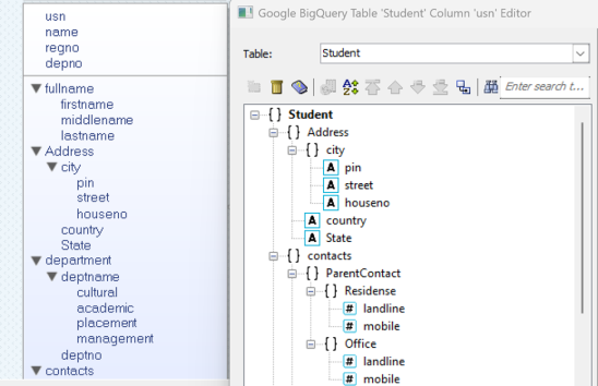 Gbq Column Sort Alphabetic
