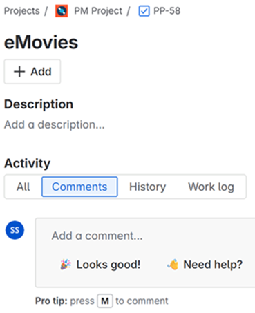 Jira Ticket With Unique Key