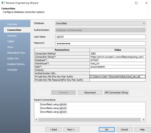 Key Pair Auth Unencrypted Key