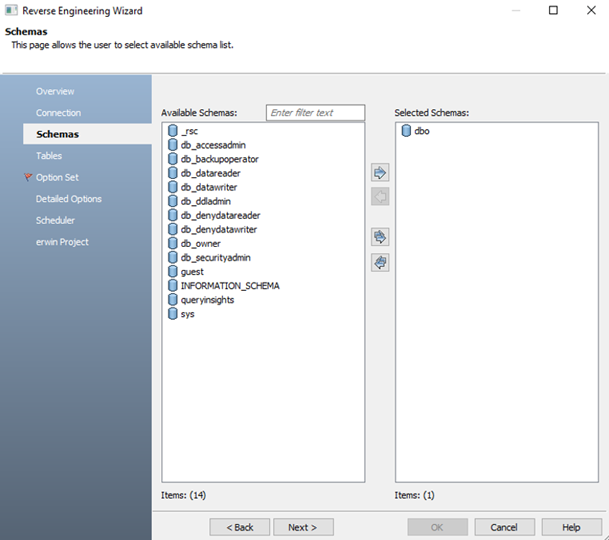 Msfabric Reschema