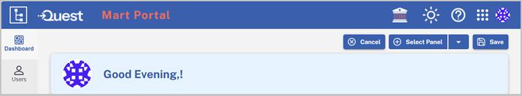 Mart Dashboard Edit Options