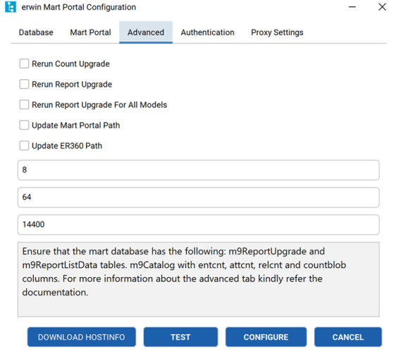 Martconfig Advanced