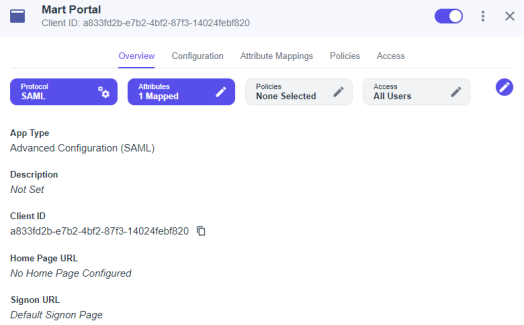 Saml Ping Applicationoverview