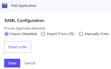 Saml Ping Importmetadata