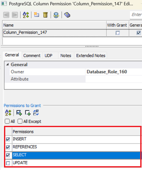 Table Columnpermission Editor Permissioncheckbox